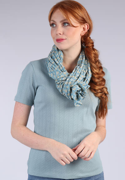Tuch Ily  - powder blue