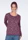 Strickpullover Annegret - plum
