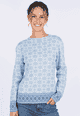 Strickpullover Dorit Nordic  - blue shadow