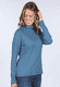 Rollkragenshirt Morea  - indigo