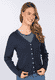 Strickjacke Amily  - navy