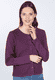 Strickjacke Manola  - deep purple