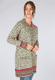 Strickjacke Annika  - olive