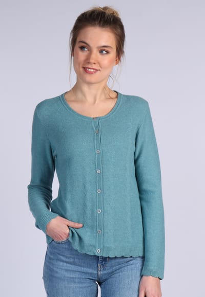 Strickjacke Renita - mosaic blue