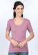 T-Shirt Maren - dusty orchid