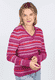 Strickpullover Birtha - rubin