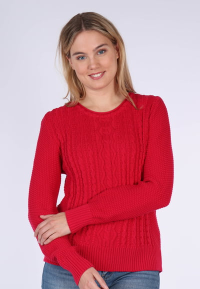 Strickpullover Maikie - red