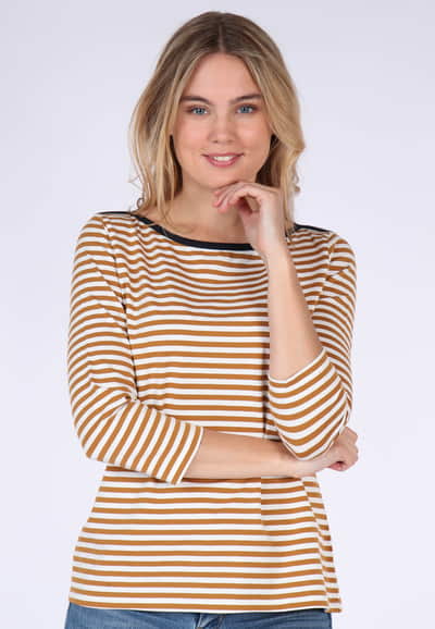 Langarmshirt Daria - yellow