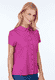 Bluse Andy solid - raspberry