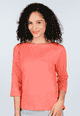 3/4-Arm-Shirt Hemke - sienna