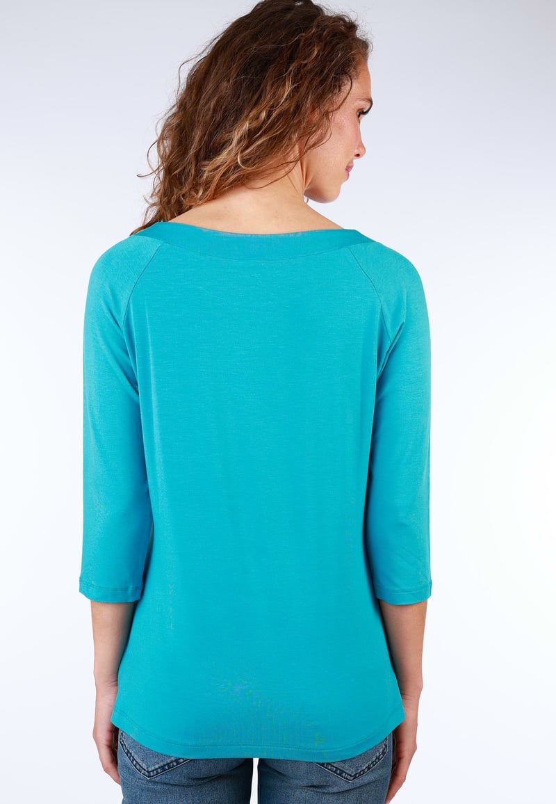 Shirt Zoa solid - sapphire im Scandic Fashion Online Shop