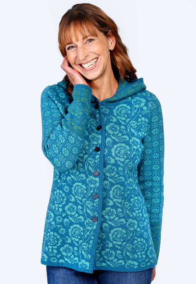 Strickjacke Almuth  - lake