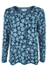 Strickpullover Annegret Flower - navy