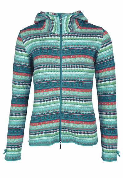 Strickjacke Ida crazy - mermaid
