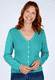 Strickjacke Amily  - smaragd