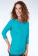 Shirt Zoa solid - sapphire