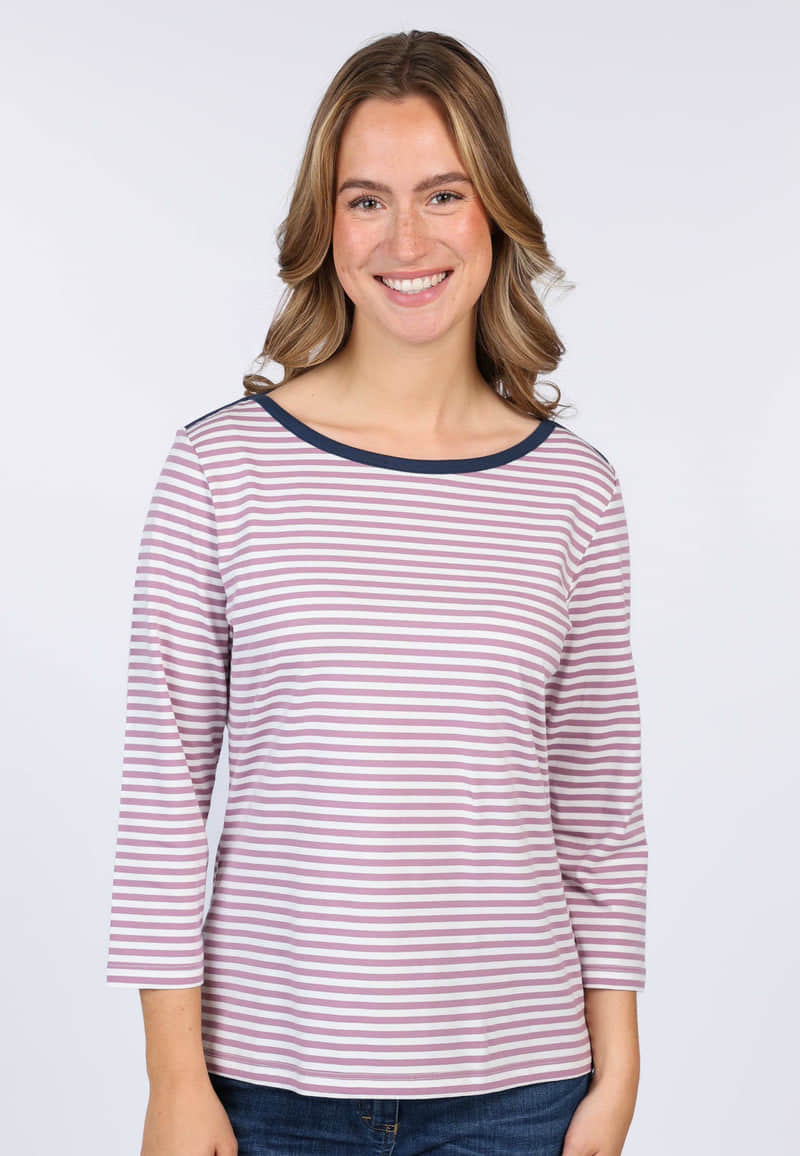 3/4-Arm-Shirt Daria - dusty orchid
