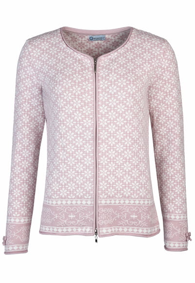 Strickjacke Mialotta Fühnen - rose