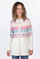 Strickmantel Erika  - ivory