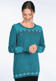 Strickpullover Lupina - lake