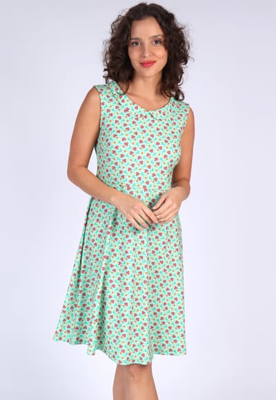 Kleid Charly little flower - pool
