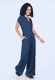 Jumpsuit Wieta solid - navy