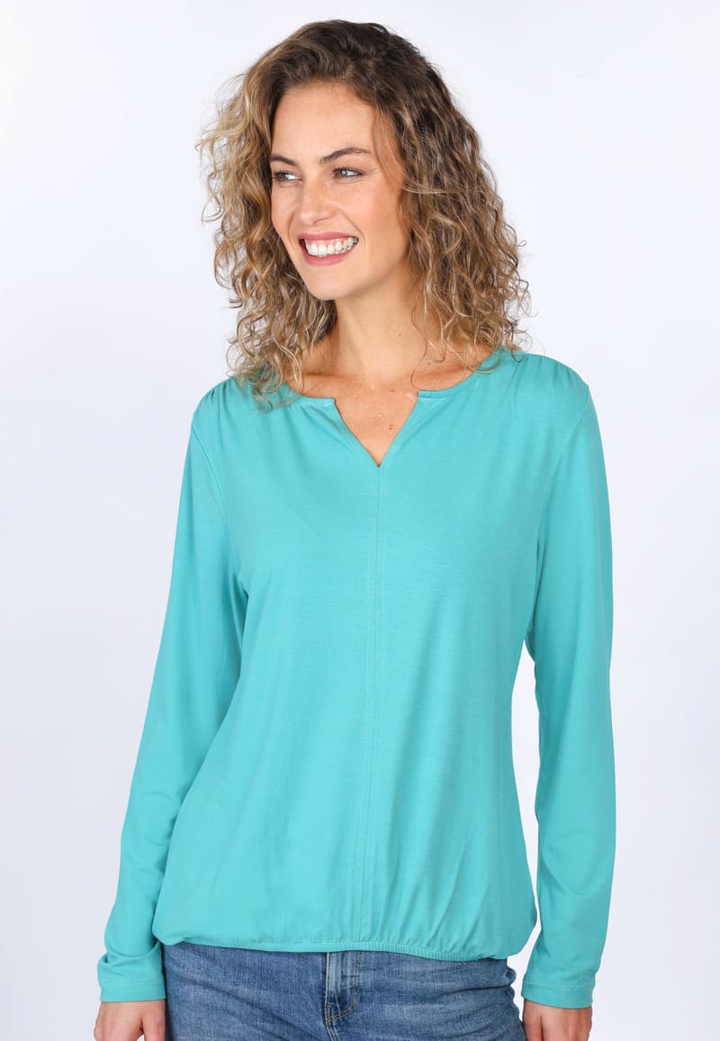 Langarmshirt Pauluna - smaragd