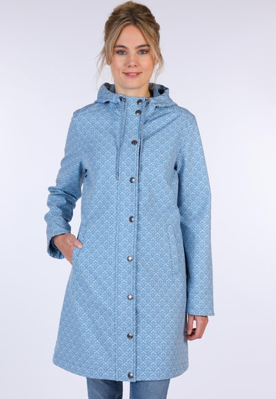 Mantel Lisanne  - swedish blue