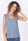 Top Cinnia stripe - ink