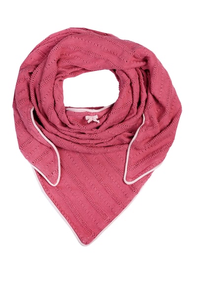 Dreieckstuch Elisabeth Art - red violet