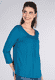 Langarmshirt Malyara  - lake