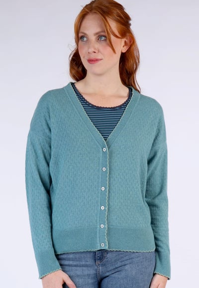 Strickjacke Jorid - powder blue