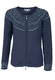 Strickjacke Medi Flower - navy