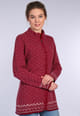 Strickjacke Erika - wine