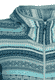 Strickjacke Ida crazy - lake