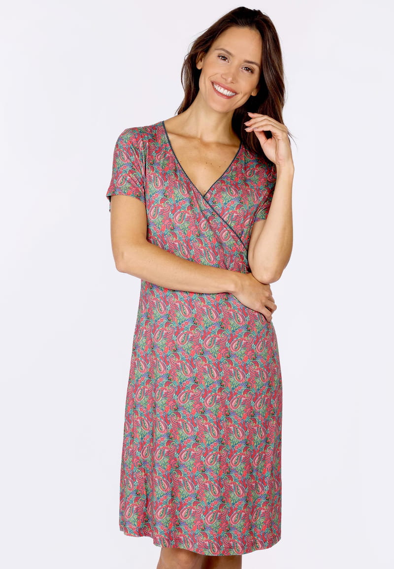 Kleid Taina paisley - ocean