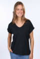 T-Shirt Betzinka solid  - black