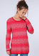 Strickpullover Merline  - rubin
