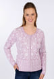 Strickjacke Linda  - pansy