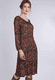 Kleid Eponie flower confetti - thyme