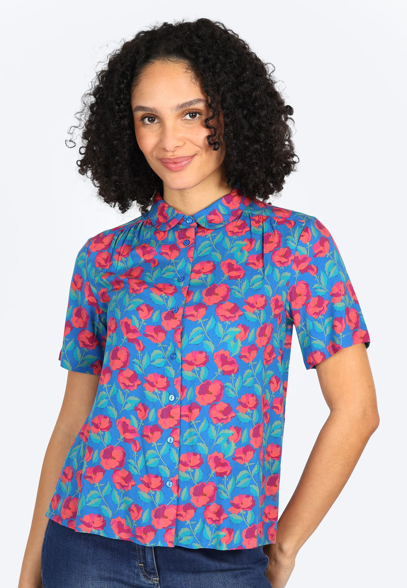 Bluse Susilla rosy  - nautical