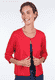 Strickjacke Rixa - rubin