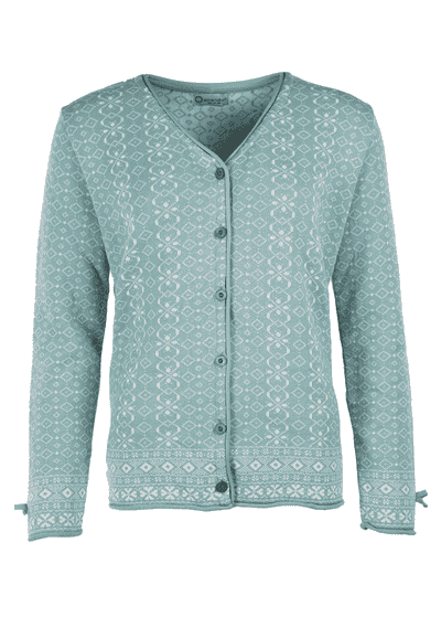Strickjacke Christa Stockholm - blue pearl