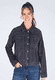 Cordjacke Nojelle - ebony