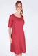 Kleid Eilinachen ethno - red