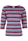 Sweater Holma rainbow stripe  - navy