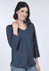 3/4-Arm-Shirt Betzili  - navy
