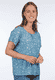 Bluse Sinja - swedish blue