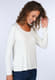 Langarmshirt Philia - ivory