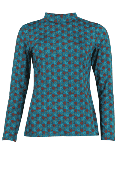 Langarmshirt Olenni artdeco - deep ocean